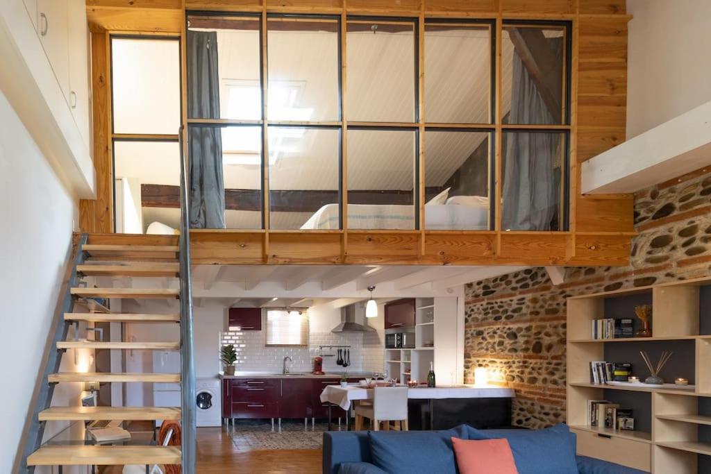Apartament Le Chaleureux - Un Bijou De Toulouse - So Cozy Zewnętrze zdjęcie